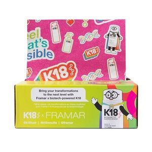 Limited edition k18 & Framar pop-up foils 250 sheets new in box NWT